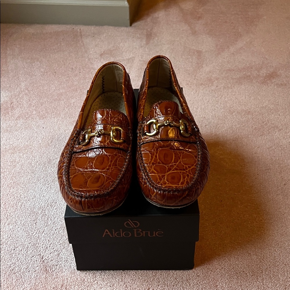 Brown Leather Loafers